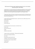 Physical Security Professional, ASIS | Comprehensive Questions and Answers Latest Updated 2024/2025 With 100% Verified Solutions