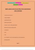 BMW ASSOCIATES EXAM PRACTICE QUESTIONS AND ANSWERS