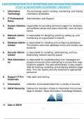 D322 INTRODUCTION TO IT DEFINITIONS AND EXPLANATIONS EXAMBANK  STUDY GUIDEWESTERN GOVERNORS’ UNIVERSITY