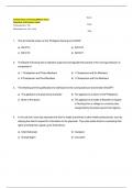 Fundamentals of Nursing Midterm Exam  Questions and Answers sheet 