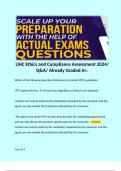  Exam (elaborations) UHC Ethics and Compliance Bundle Pack. 