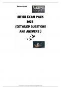 INF1511 EXAM PACK 2025  {DETAILED QUESTIONS AND ANSWERS }