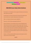 NAB NHA Exam Study Guide Solutions