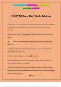 NCIC/TCIC Exam Study Guide Solutions