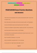 PICAT/ASVAB Exam Practice Questions and Answers