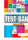 TEST BANK FOR PHARMACOLOGY AND THE NURSING PROCESS 8TH EDITION BY LILLEY || All Chapters || Complete Solution.