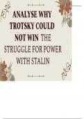 LEON TROTSKY'S STRUGGLE FOR POWER (PPT VERSION)