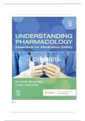 Test Bank for Understanding Pharmacology Essentials for Medication Safety,[ 3rd edition]by M. Linda Workman & LaCharity|100% guaranted pass A+.