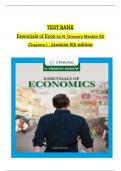 Complete Test Bank Principles of MACROeconomics 9th Edition Mankiw Questions & Answers with rationales (Chapter 1-23)