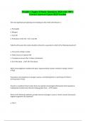 Dunphy Chapter 8 Study Questions 2024 with 100% Correct Answers Latest 2024 Version