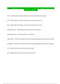 Dunphy Ch 35 Heart Failure Questions with 100% Correct Answers Latest 2024 Version