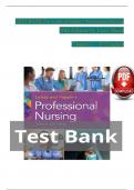 TEST BANK For Leddy & Pepper’s Professional Nursing, 10th Edition by Lucy Hood, Verified Chapters 1 - 22, Complete Newest Vers