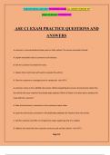 ASE C1 EXAM PRACTICE QUESTIONS AND ANSWERS