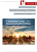 Test Bank for Financial Accounting 11th Edition by Libby & Hodge, ISBN: 9781264229734, All 13 Chapters Covered, Verified Latest Edition