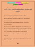 AACN's ECG Test 1: Foundation Exam Questions and Answers