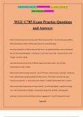 WGU C785 Exam Practice Questions and Answers