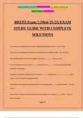 BIO353 Exam 2 (Mod 15-23) EXAM STUDY GUIDE WITH COMPLETE SOLUTIONS