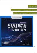 Test Bank for Systems Analysis and Design, 12th Edition Tilley (All Chapters included) 1 review 63 views 2 purchases