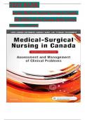 TEST BANK For Lewis's Medical Surgical Nursing in Canada, 4th Edition by Jane Tyerman, Shelley Cobbett, Verified Chapters 1 - 72, Complete Newest Version