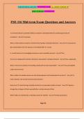 FSE-116 Mid-term Exam Questions and Answers