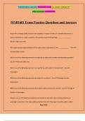 MNB1601 Exam Practice Questions and Answers