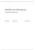 NURS 6521 Pharm WK9 Assignment :Jamie is a 38-year-old homeless bipolar patient that presents with an acute psychotic episode. 