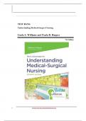 Test Bank for Davis Advantage for Understanding Medical-Surgical Nursing 7th Edition by Paula D. Williams, Linda S.; Hopper| newest  edition 2024|2025 .