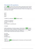 Wonderlic 60 Questions- (Exam Elaborations), (COMPLETE ANSWERS) 2024 - 2025