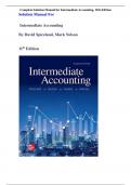 Solution Manual For Intermediate Accounting, 11th Edition by David Spiceland, Mark Nelson, Verified Chapters 1 - 21|| Newest Edition 