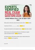 Unitek Midterm Term 1 VN/ 62 Q&A/ 2024-2025