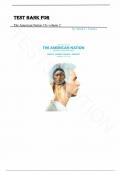 Test Bank for The American Nation: A History of the United States Volume 2 (15th Edition) 15th Edition by Mark C. Carnes, John A. Garraty, All Chapters |Complete Guide A+