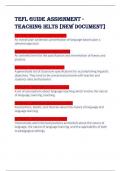 TEFL GUIDE ASSIGNMENT -  TEACHING IELTS [NEW DOCUMENT] 