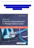 Test bank for Wilkins clinical assessment in respiratory care 8th edition by Huber, All Chapters Covered ,Latest Edition ISBN 9780323416351