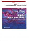 Test Bank For Applied Pathophysiology A Conceptual Approach 4th Edition Judi Nath All Chapters (1-20) Latest 2024