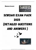 SCW2601 EXAM PACK 2025  {DETAILED QUESTIONS AND ANSWERS }