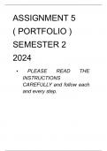 AIN2601 ASSIGNMENT 5 SEMESTERR 2 2024 - ( SECTION B - NEW VERSION)