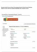 Shadow Health Focused Exam Preeclampsia Results Patient Naomi Adebayo Objective Data Collection Updated 2024/2025 with complete solution