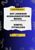 Gedrag systeem model Dorothy Johnson, Behavioral system model - Simpel uitgelegd