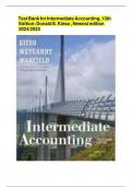 Test Bank For Intermediate Accounting 13th Edition Donald e Kieso|newest edition 2024/2025.