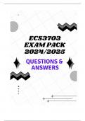 ECE3703 EXAM PACK 2024/2025