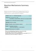 Samenvatting Modern Physical Organic Chemistry -  Reaction Mechanism (WMCH006-05)