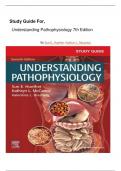 Study Guide For, Understanding Pathophysiology 7th Edition  By Sue E. Huether, Kathryn L. Mccance ||LATEST EDITION