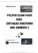 PVL3701 EXAM PACK 2025  {DETAILED QUESTIONS AND ANSWERS }