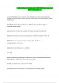 GoJet Airlines Study Guide (CRJ-550) Questions and Answers Graded A+