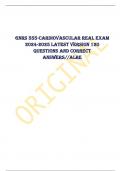 Exam (elaborations) GNRS 555-CARDIOVASCULAR