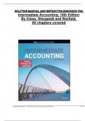 Solution Manual and Instructor Resource for Intermediate Accounting, 18th Edition By Kieso, Weygandt and Warfield. All chapters covered, ISBN:9781119790976