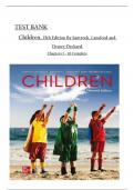 TEST BANK For Children 15th Edition By John Santrock, Jennifer Lansford and Kirby Deater-Deckard, All Chapters 1 to 16 complete Verified editon ISBN:9781260726794