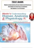 Test Bank For Mader's Understanding Human Anatomy and Physiology 10th Edition by Susannah Longenbaker, ISBN: 9781260209273, All 19 Chapters Covered, Verified Latest Edition