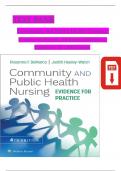 TEST BANK for Community and Public Health Nursing 4th Edition by DeMarco & Walsh, All Chapters 1 - 25 Complete, Verified Latest Edition ISBN: 9781975196554