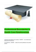 Professional Boundaries in Health Care Relationships With Solutions 2024